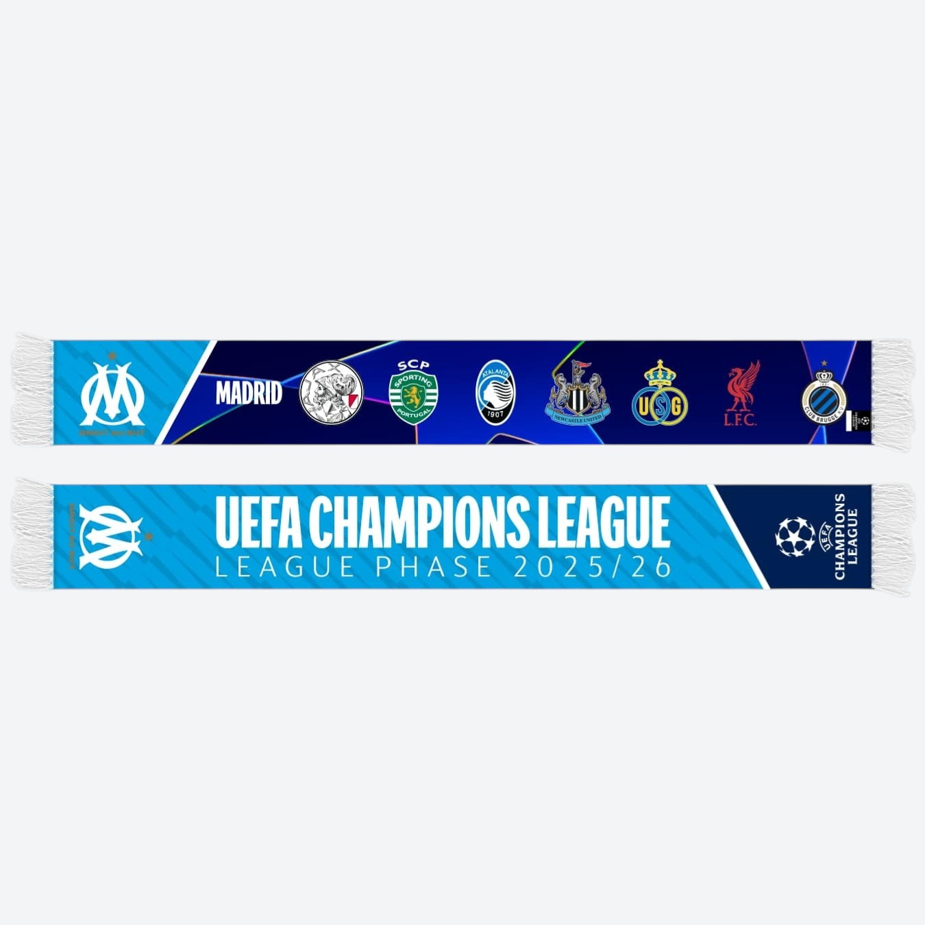 UEFA Champions League Final スカーフ 2025 UEFA Champions League Group Stage Collector's Scarf 25/26 OM