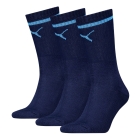 Lote de 3 pares de calcetines deportivos OM azul marino
