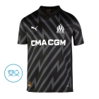 OM Junior Goalkeeper Jersey 2023/2024 Black