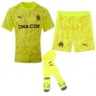 Tenue complète OM Gardien Jaune 25/26