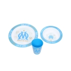 OM White/Blue Baby Meal Set