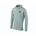 Casual Hooded Jacket OM Turquoise Blue Junior