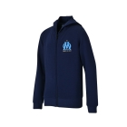 Chaqueta con cremallera OM Hombre Made In Marseille Azul