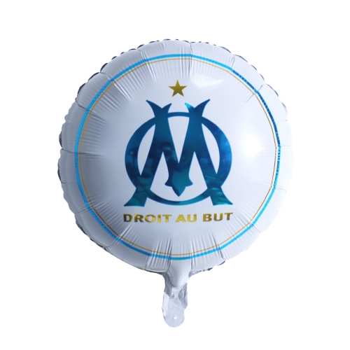 OM Bola de aluminio con logotipo 45 Cm