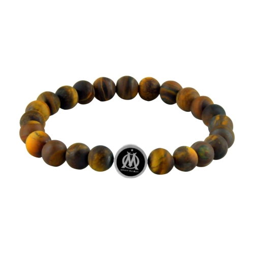 Pulsera OM cuentas de ojo de tigre