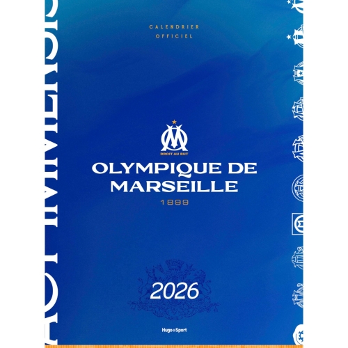 Calendrier Mural Officiel OM 2026