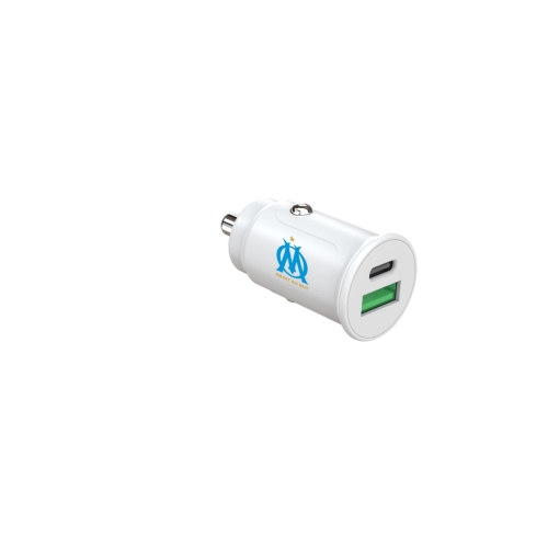 Chargeur OM Pour Voiture 30W USB A / USB C 