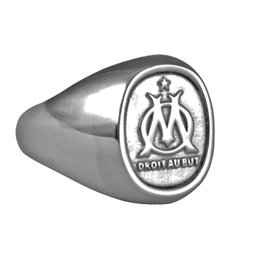 Anillo de sello OM de plata