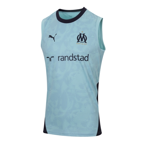 Camiseta de Tirantes Training OM Azul Cielo