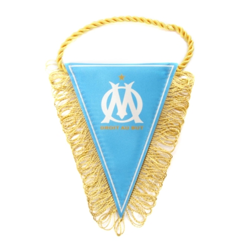 Fanion Triangulaire Palmarès Logo OM