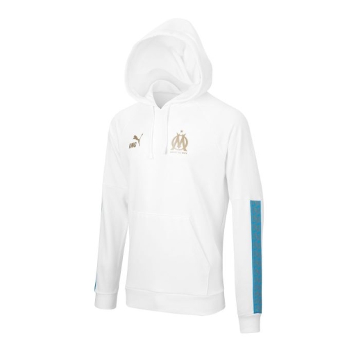Sudadera con Capucha King Blanca OM