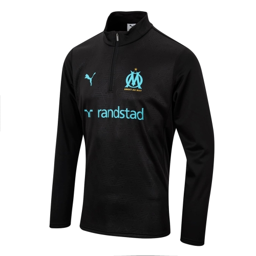 Black Hybrid Training Top