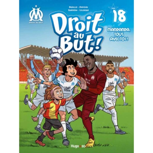 Libro OM "Droit au but : Mandanda, tous avec toi !" Tomo 18