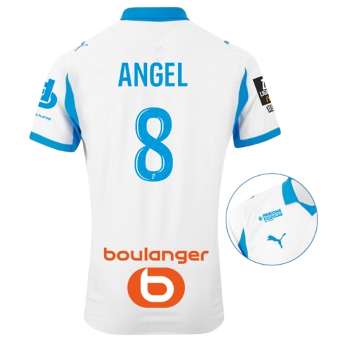 Maillot Authentique OM Domicile 25/26 Angel Gomes