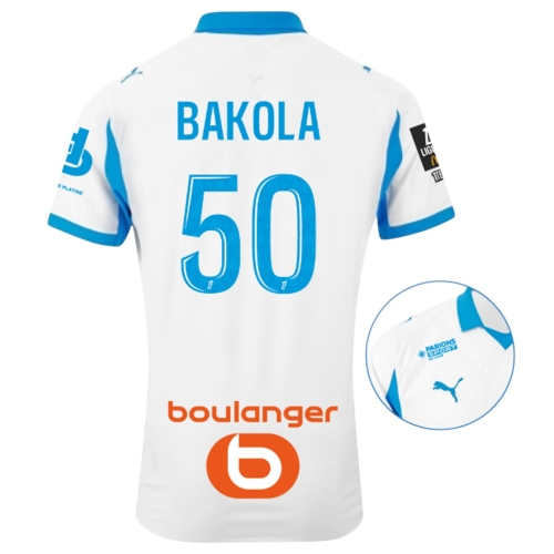 Maillot Authentique OM Domicile 25/26 Bakola