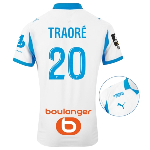 Maillot Authentique OM Domicile 25/26 Traoré