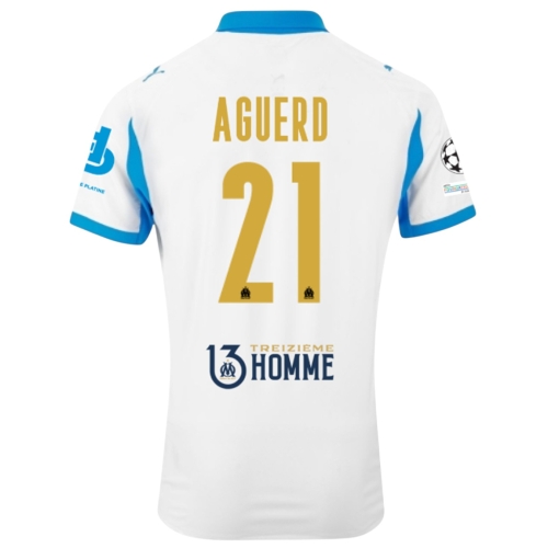 Maillot Authentique OM Domicile Europe 25/26 Aguerd
