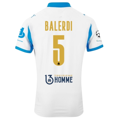 Maillot Authentique OM Domicile Europe 25/26 Balerdi