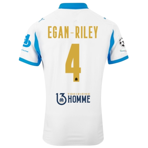 Maillot Authentique OM Domicile Europe 25/26 Egan-Riley