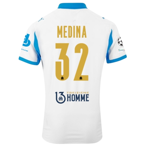 Maillot Authentique OM Domicile Europe 25/26 Medina