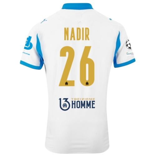 Maillot Authentique OM Domicile Europe 25/26 Nadir