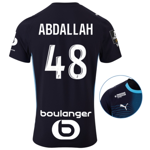 Maillot Authentique OM Extérieur 25/26 Abdallah