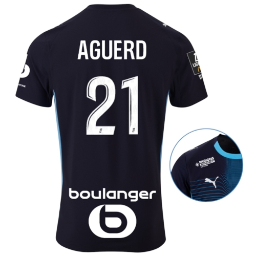 Maillot Authentique OM Extérieur 25/26 Aguerd