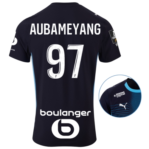 Maillot Authentique OM Extérieur 25/26 Aubameyang