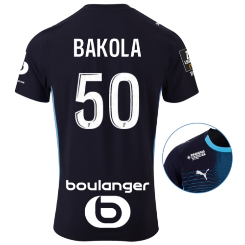 Maillot Authentique OM Extérieur 25/26 Bakola