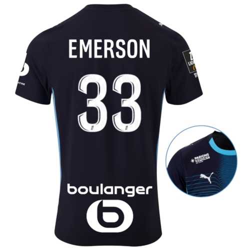 Maillot Authentique OM Extérieur 25/26 Emerson