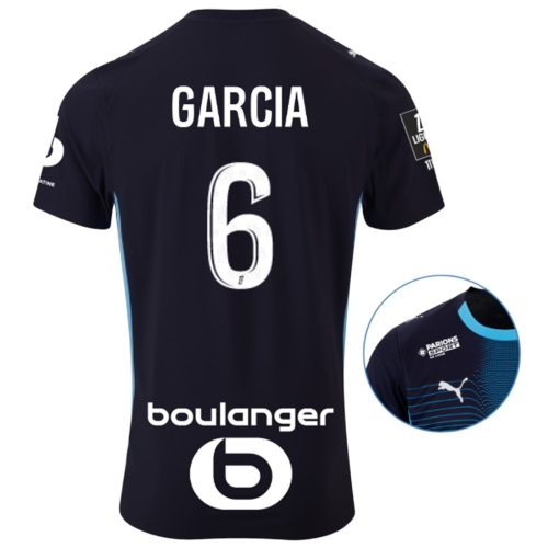 Maillot Authentique OM Extérieur 25/26 Garcia
