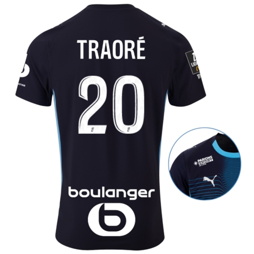 Maillot Authentique OM Extérieur 25/26 Traoré