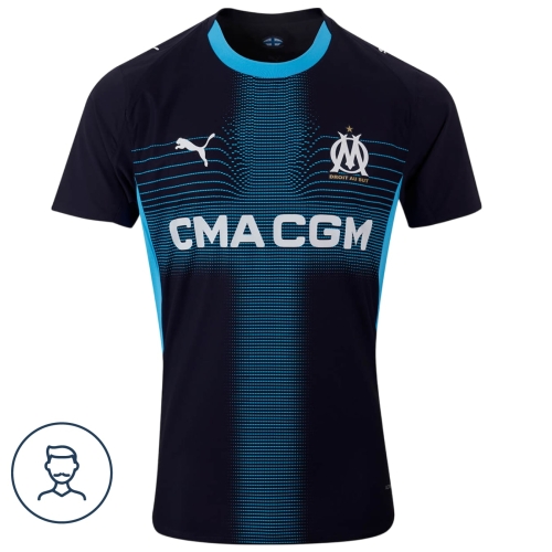 Camiseta Auténtica OM Visitante 25/26
