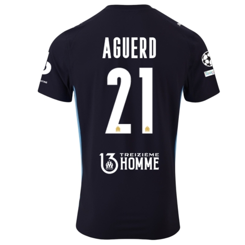 Maillot Authentique OM Extérieur Europe 25/26 Aguerd