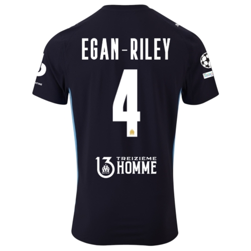 Maillot Authentique OM Extérieur Europe 25/26 Egan-Riley