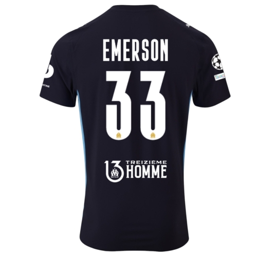 Maillot Authentique OM Extérieur Europe 25/26 Emerson