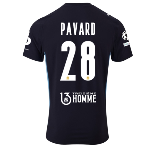Maillot Authentique OM Extérieur Europe 25/26 Pavard