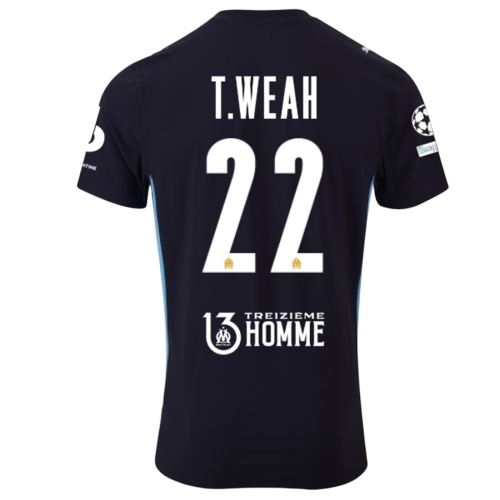 Maillot Authentique OM Extérieur Europe 25/26 T.Weah