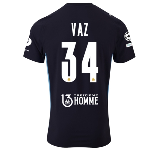Maillot Authentique OM Extérieur Europe 25/26 Vaz