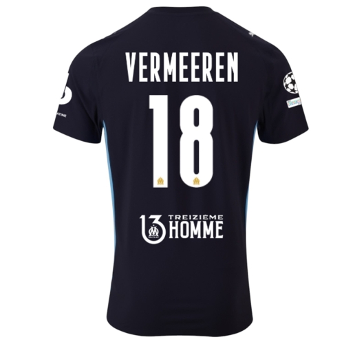 Maillot Authentique OM Extérieur Europe 25/26 Vermeeren