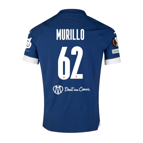 Maillot Authentique OM Exterieur Europe Murillo 2023/2024 taille M