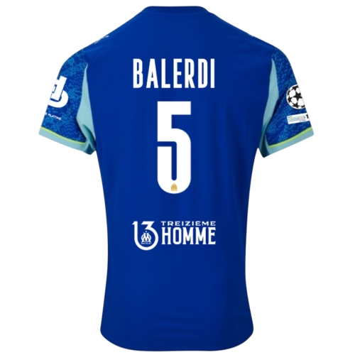 Maillot Authentique OM Third Europe 25/26 Balerdi