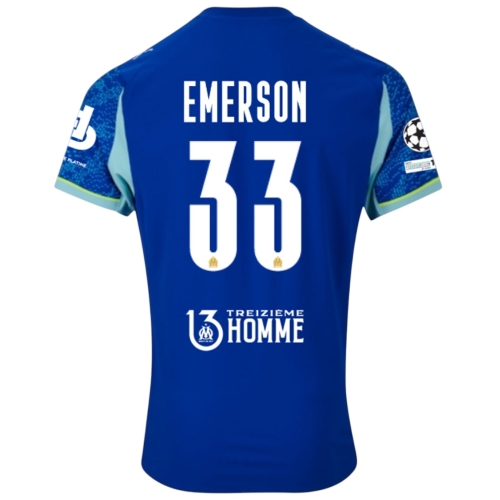 Maillot Authentique OM Third Europe 25/26 Emerson