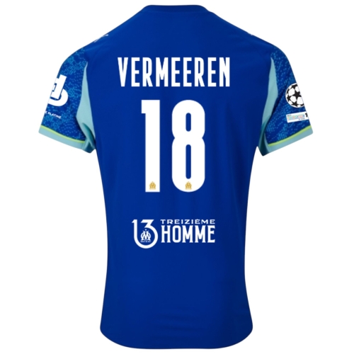 Maillot Authentique OM Third Europe 25/26 Vermeeren
