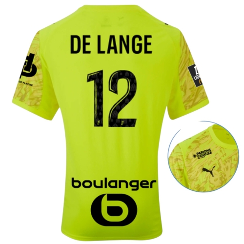 Maillot Gardien Jaune OM 25/26 De Lange