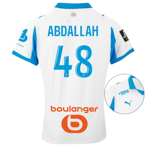 Maillot OM Domicile 25/26 Abdallah