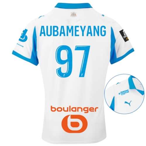 Maillot OM Domicile 25/26 Aubameyang