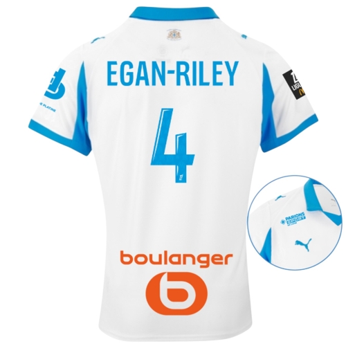 Maillot OM Domicile 25/26 Egan-Riley