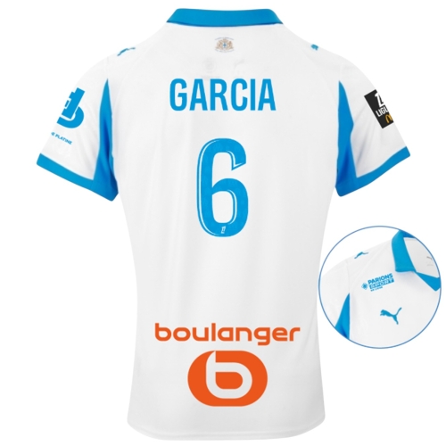 Maillot OM Domicile 25/26 Garcia