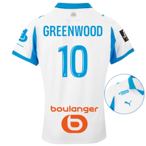 Maillot OM Domicile 25/26 Greenwood